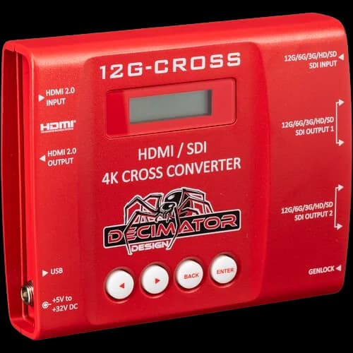 12G-CROSS 4K HDMI/SDI Cross Converter