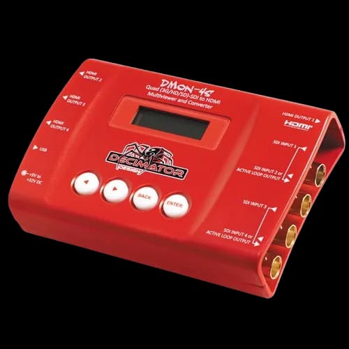 DMON-4S QUAD MultiViewer Convector (sdi to HDMI)