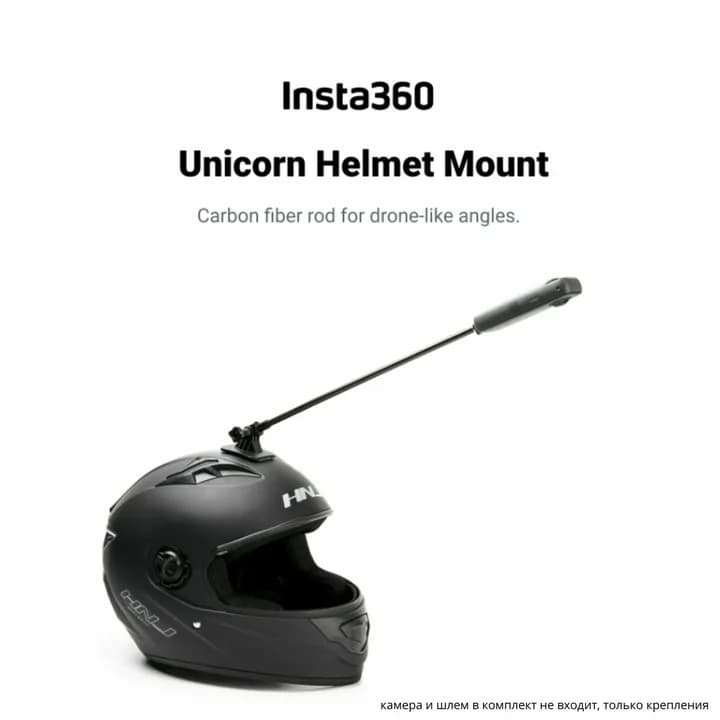 Крепление на шлем Helmet Mount Kit Insta360
