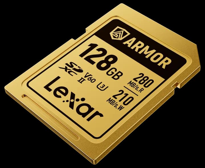Lexar ARMOR GOLD SDXC 128GB UHS-II (U3)