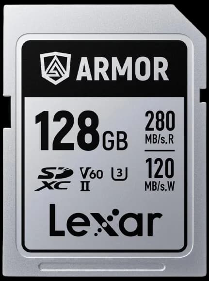 Lexar Armor SILVER PRO SDXC 128GB UHS-II (U3), V60