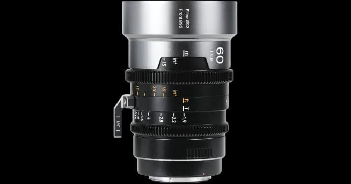 Sirui IronStar 60mm T1.9 Anamorphic 1.5x Lens