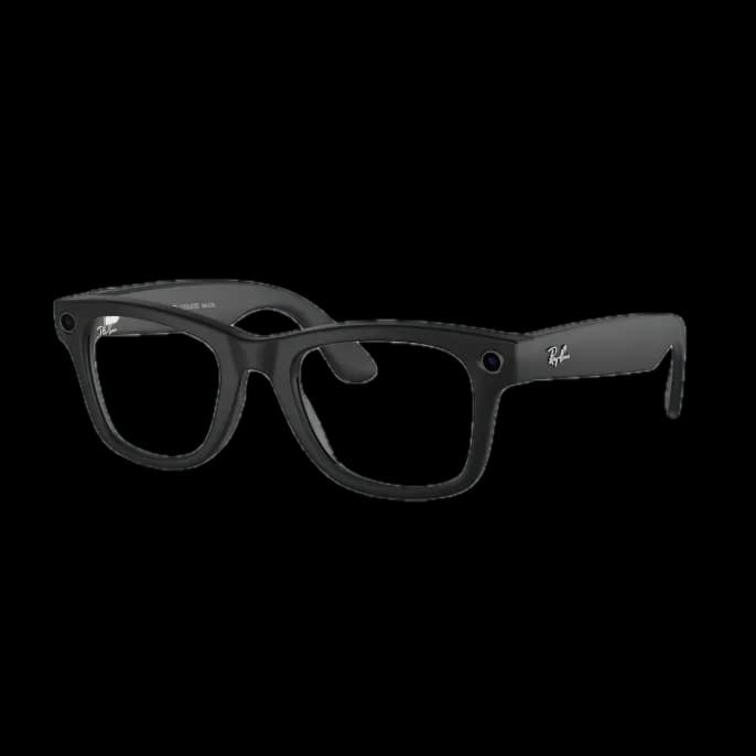 Смарт-очки Ray-Ban Meta WAYFARER CLEAR черный