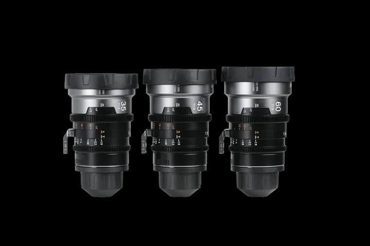 Набор объективов Sirui IronStar 35, 45, 60mm T1.9 Full-Frame Anamorphic