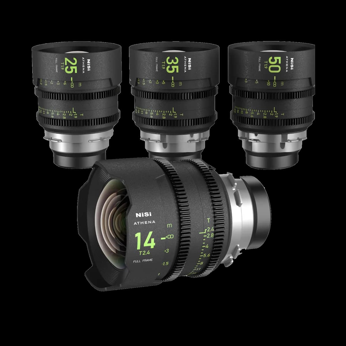 Комплект объективов Nisi Athena Prime PL-mount